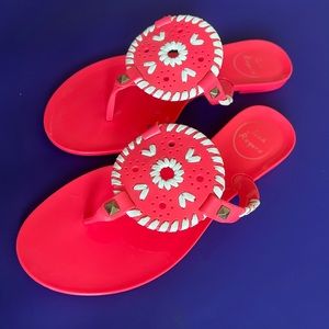 Jack Rogers Georgica jelly sandals size 6